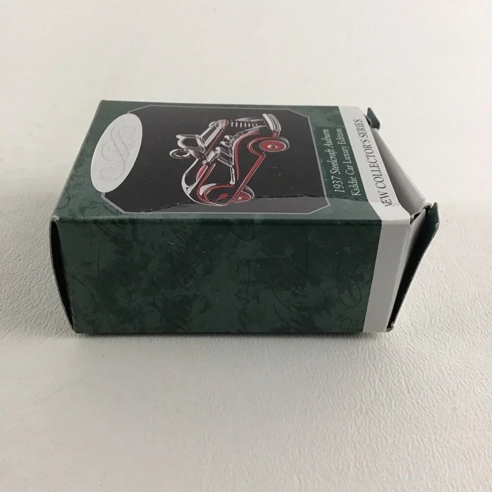 Hallmark Keepsake Mini Ornament 1937 Steelcraft Auburn Kiddie Car Luxury Edition - Picture 3 of 6